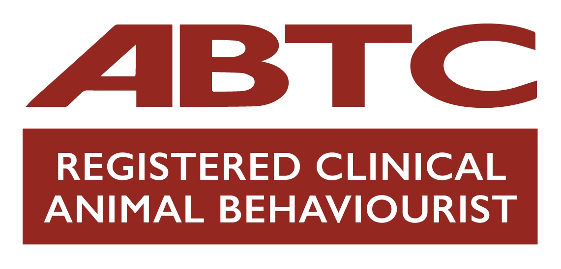 ABTC logo for registered clinical animal behaviourist
