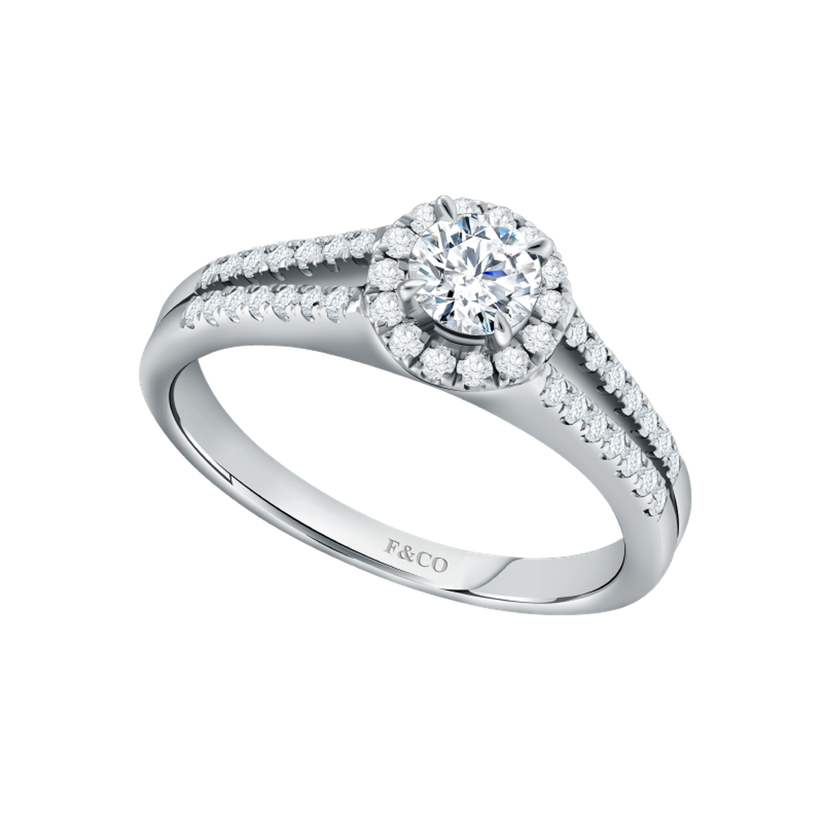 Cincin Berlian Frank Fire dari Frank & co.  