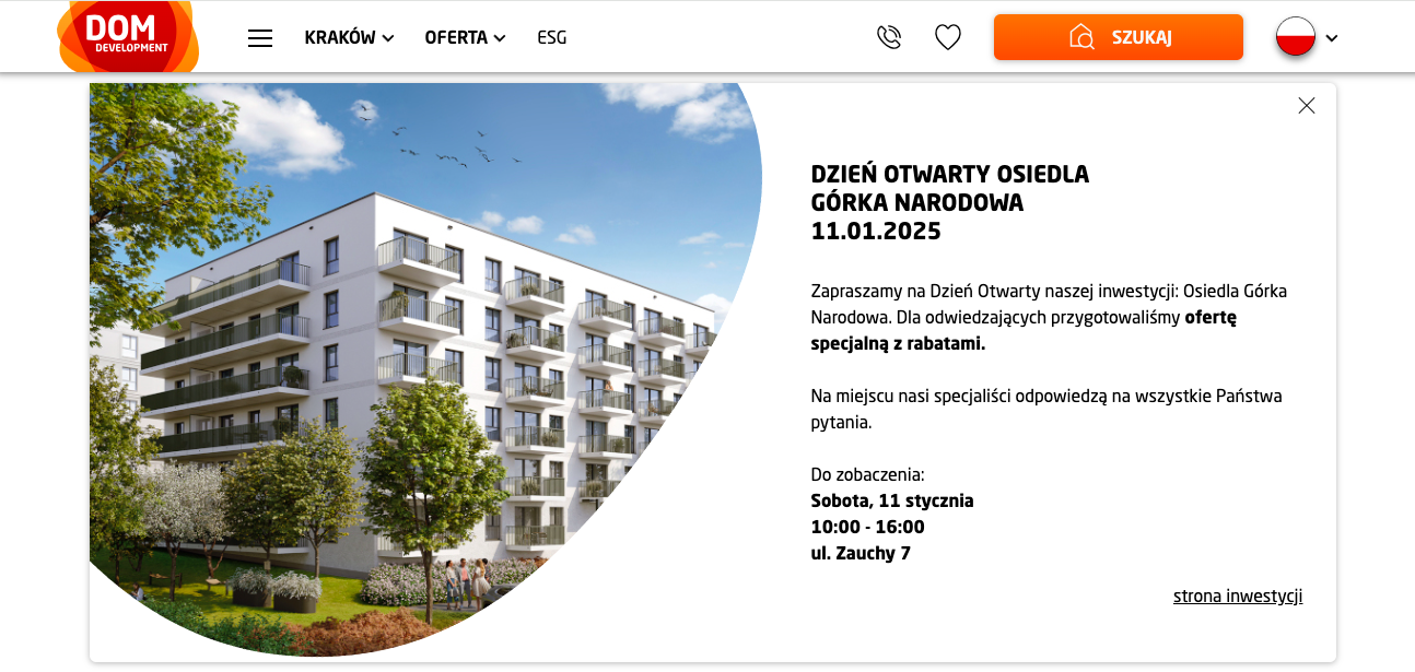 dzien otwarty mieszkan na sprzedaz