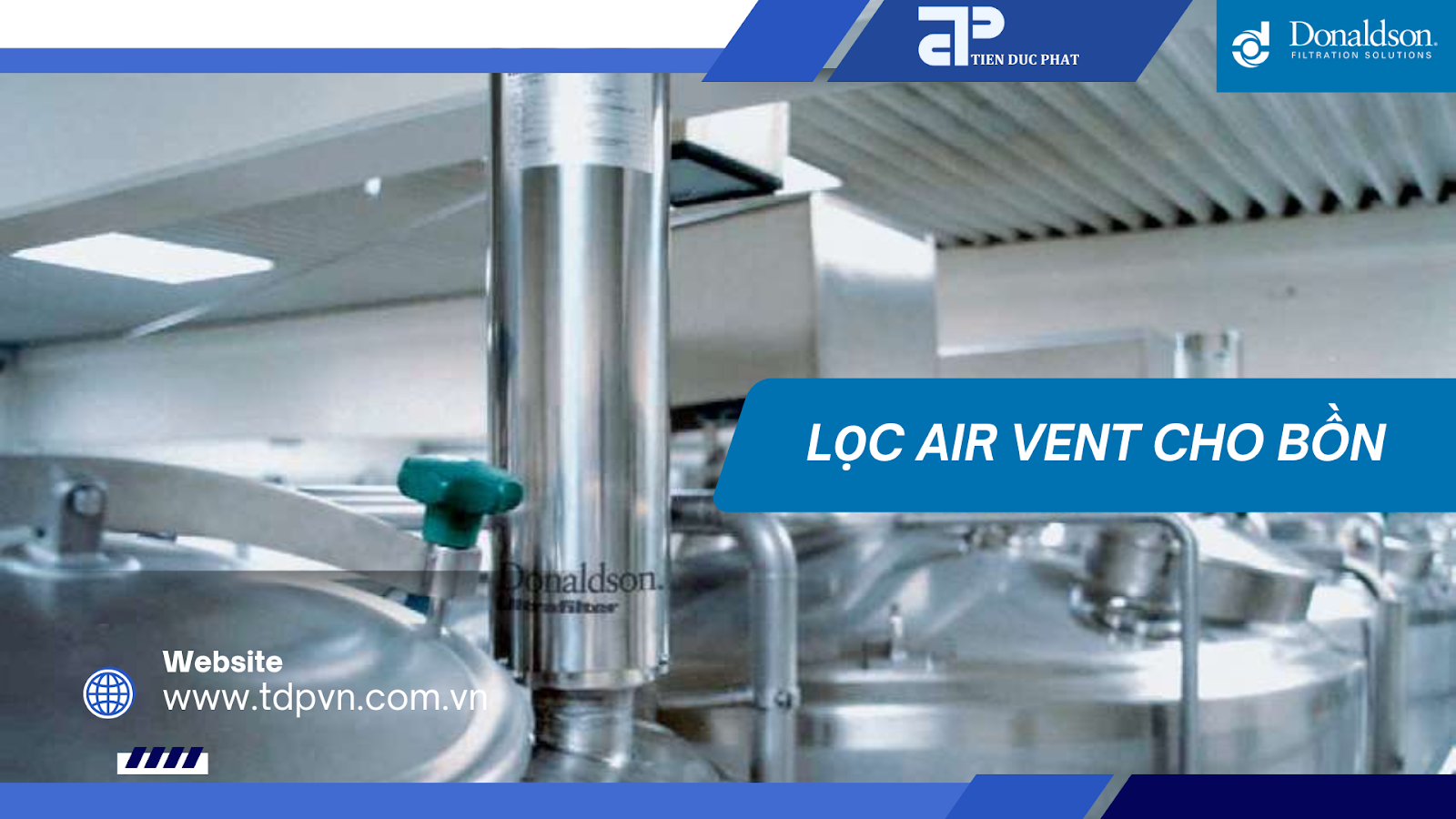 Lọc air vent vi sinh Donaldson