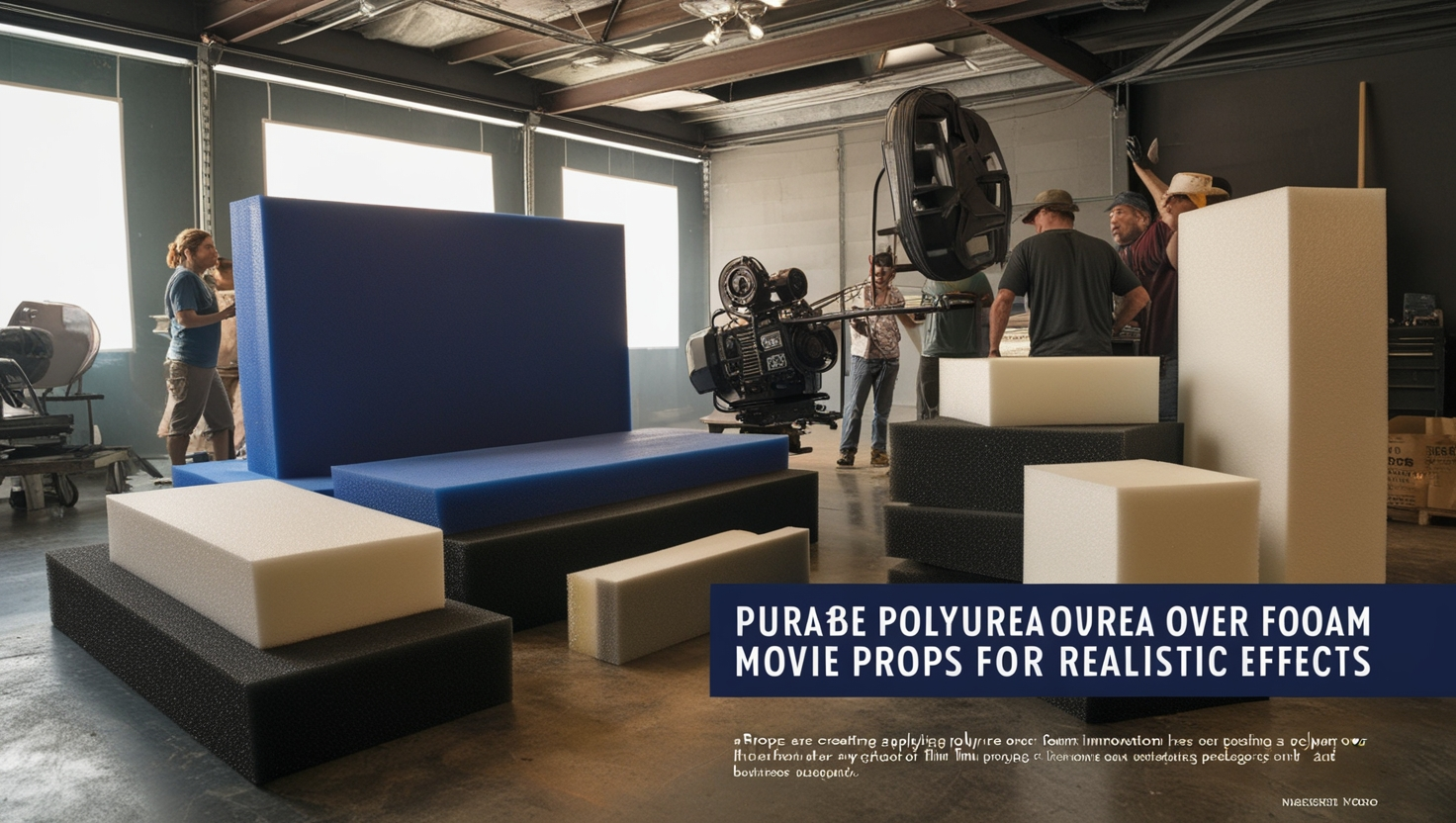 Polyurea Over Foam Movie Props