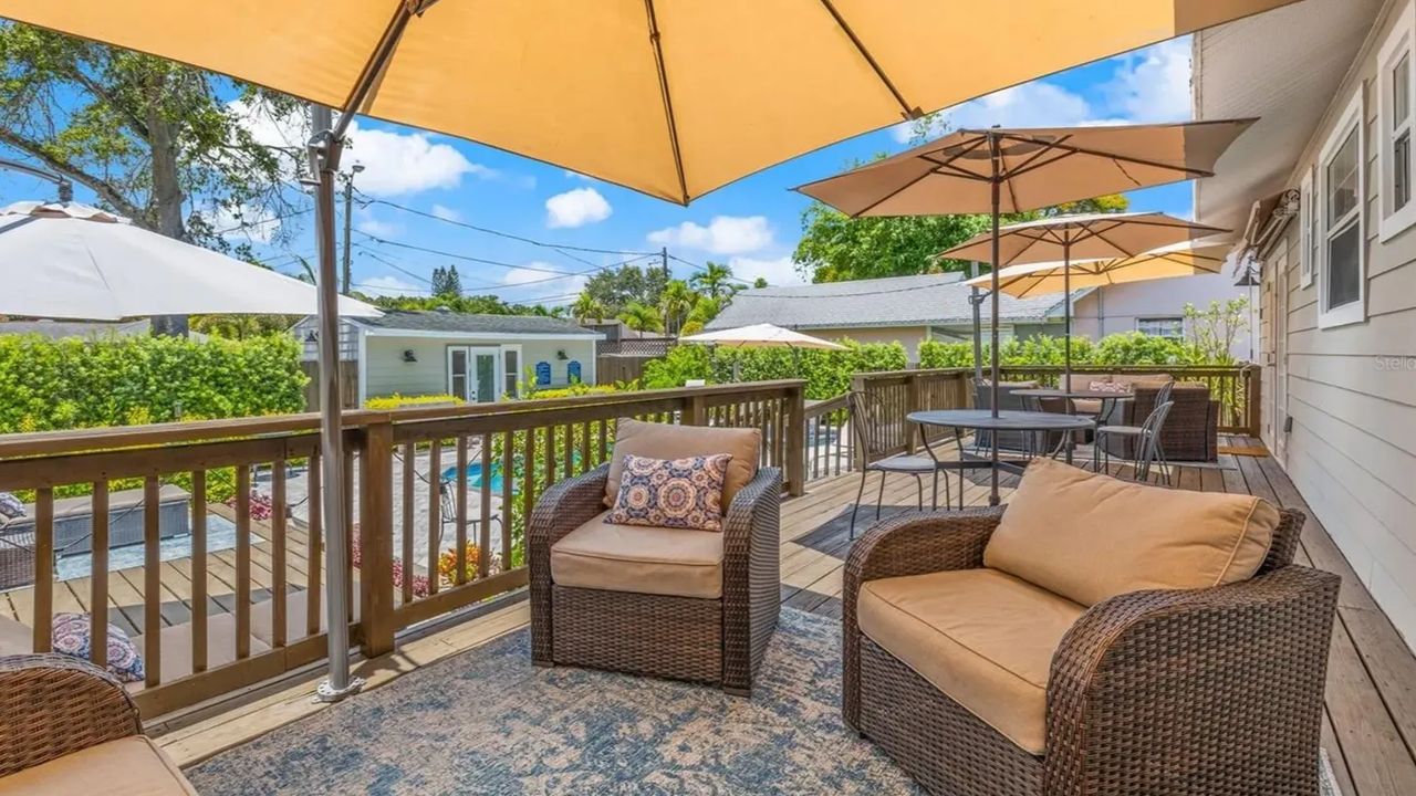 Historic 1936 Tudor Revival in Saint Petersburg with Pool, Lush Gardens, and Bed & Breakfast License (Floor Plan Inside)