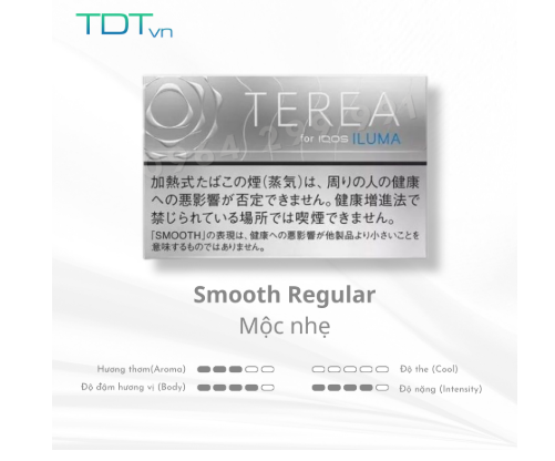 Terea Smooth Regular Nhật: Trải nghiệm nhẹ nhàng đầy tinh tế