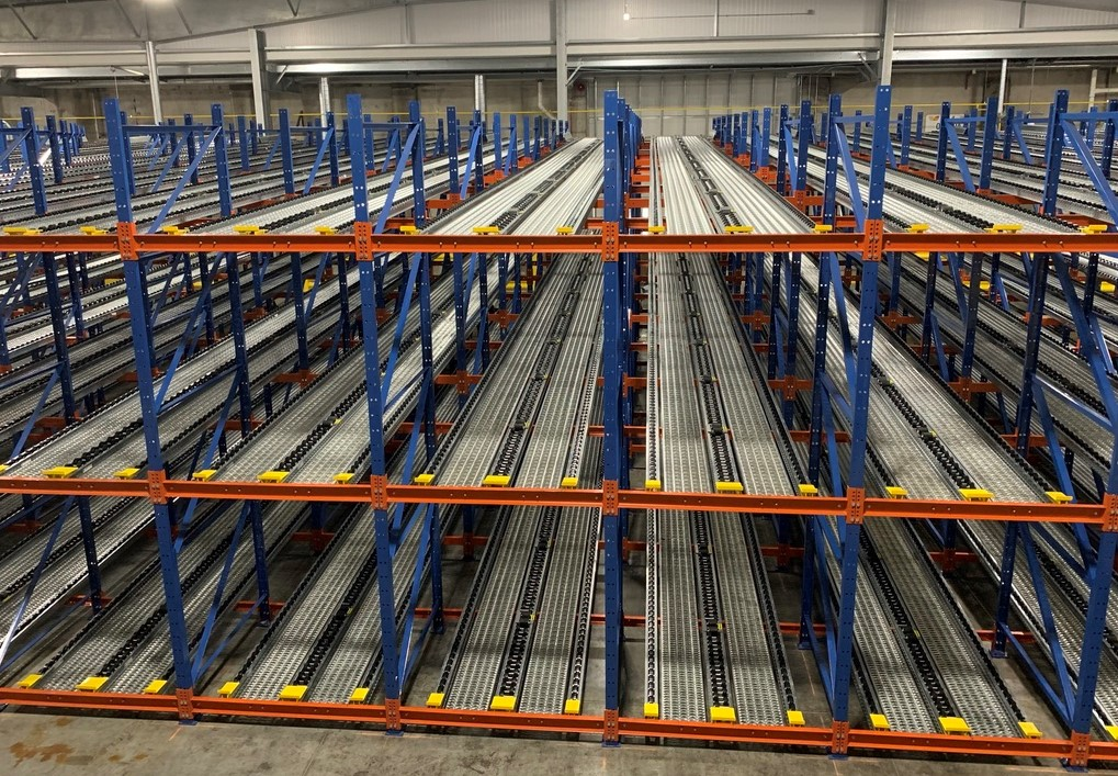 pallet flow rack