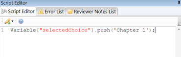 Node Script Editor showing a response