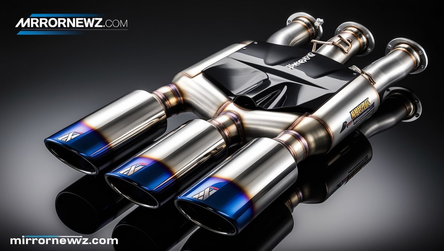 Akrepovic Exahaust Bmw F90 Versus M Performance Exhaust