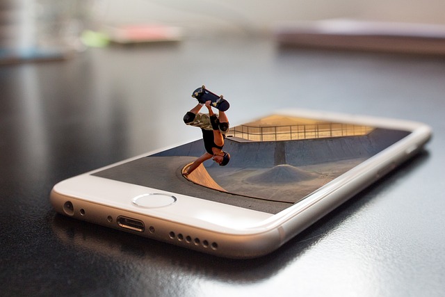 Free Miniature Skateboarding photo and picture