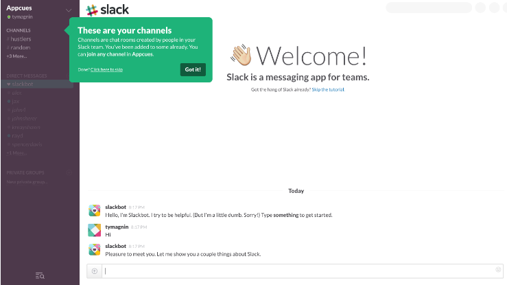 Slack bot