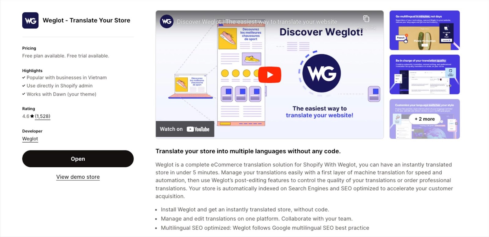 Weglot - Translate your website