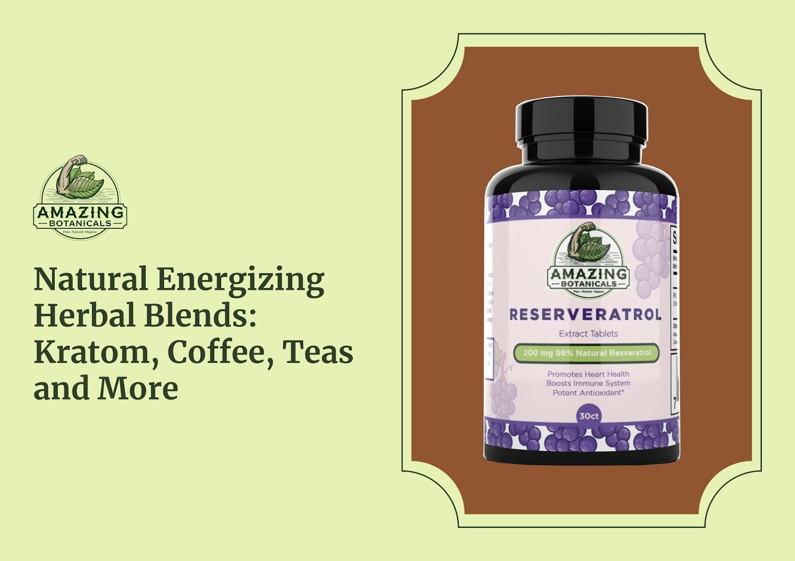 Natural Energizing Herbal Blends