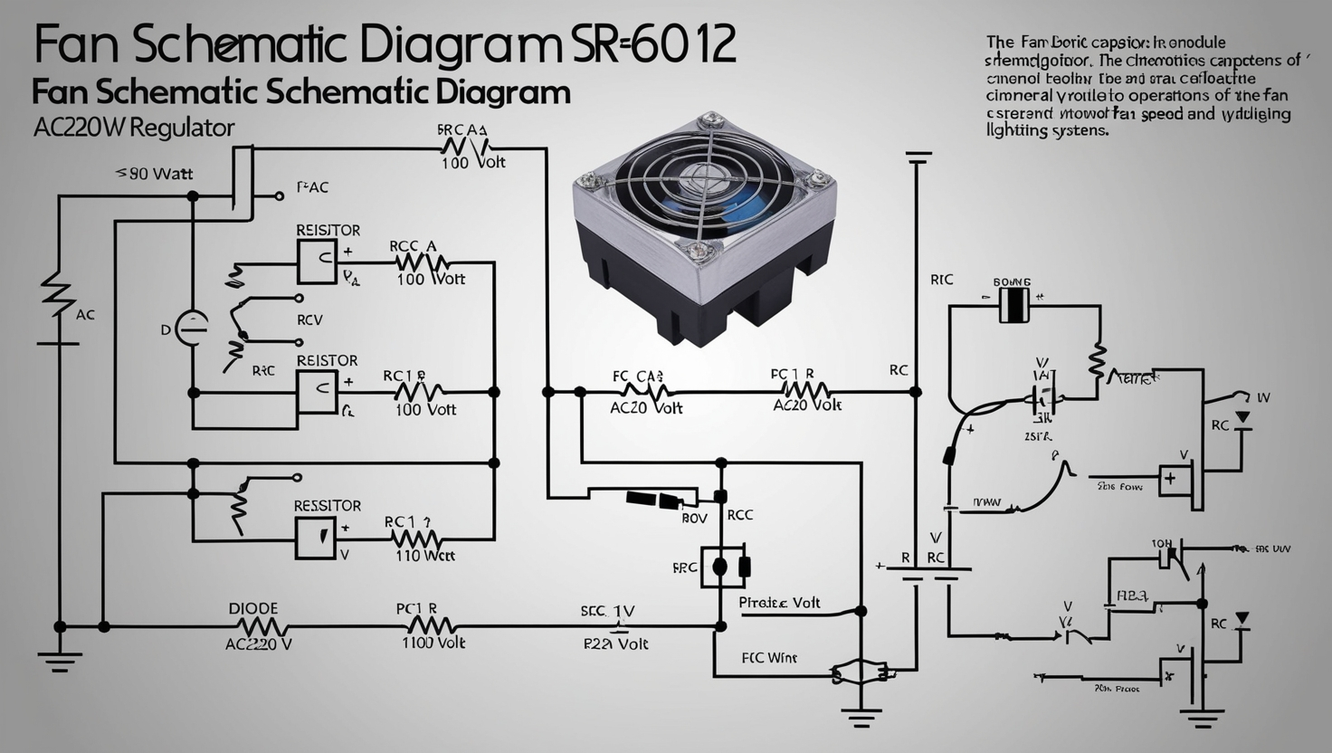 Fan Regulator Fan Schematic Diagram SR6012