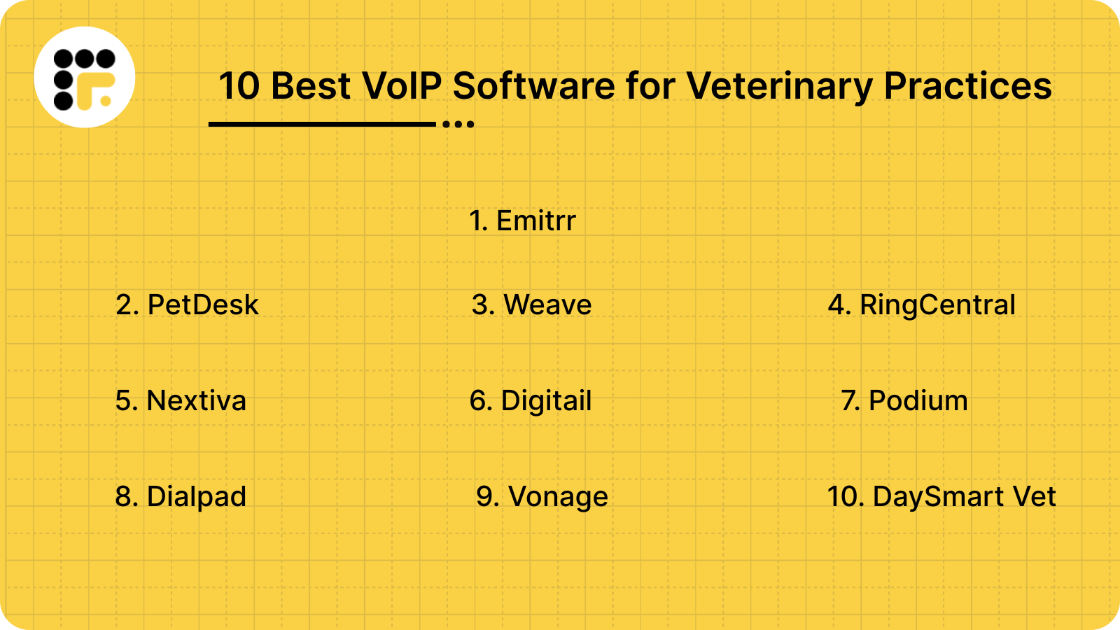 top voip software for vet clinics
