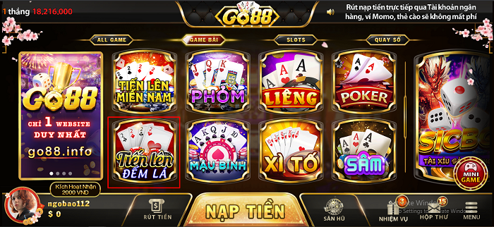 Game nổ hũ Go88 có gì hay?