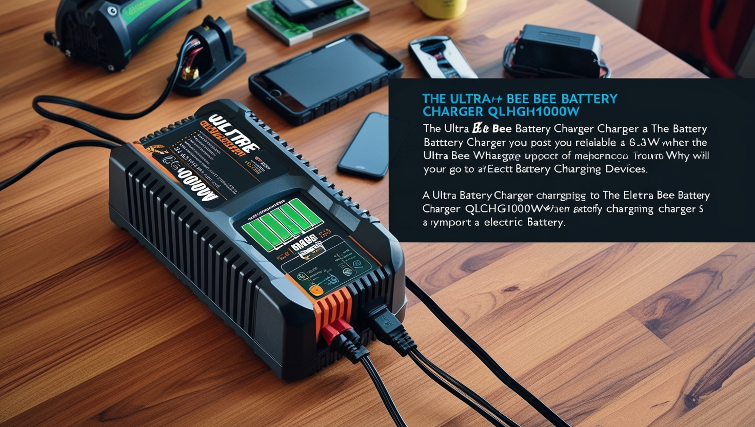 Ultra Bee Battery Charger QLCHG1000W