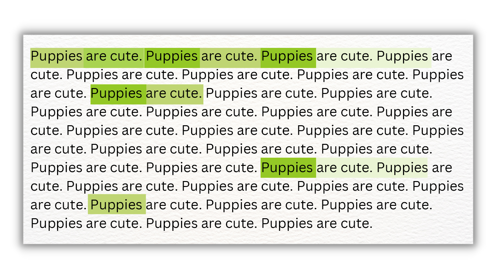 text highlighter analysis method example