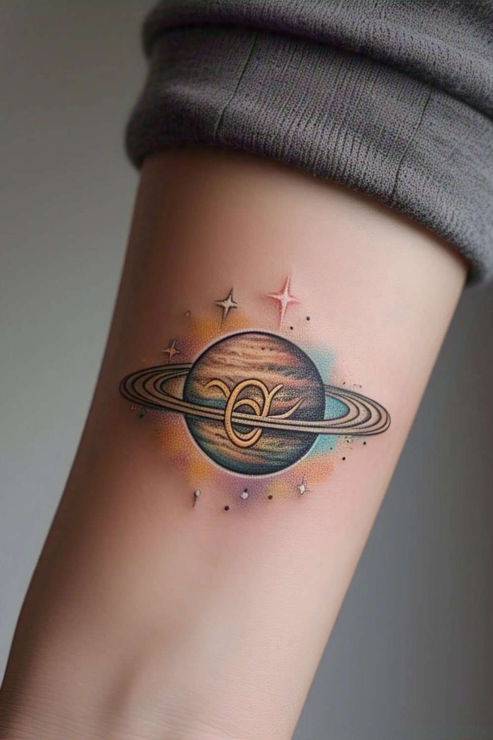 Jupiter Ring Tattoo