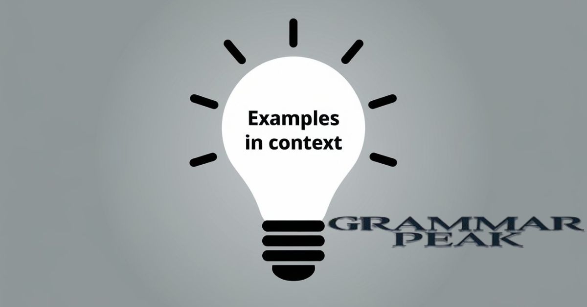 Examples in Context