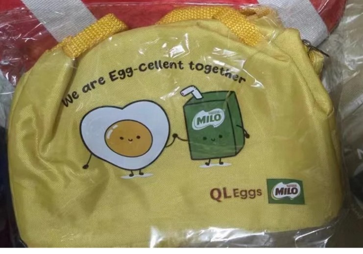 free Milo x QL eggs lunch bag