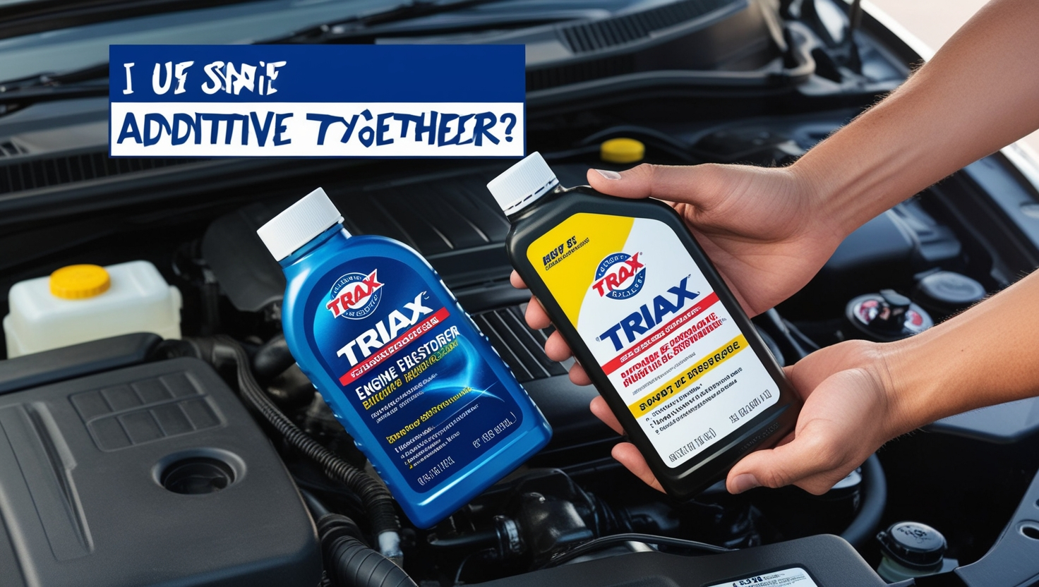 Can I Use Engine Restorer and Triax Oil Additive Together