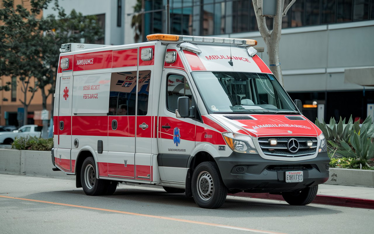 2016 Mercedes Sprinter Ambulance for Sale Near Me Los Angeles