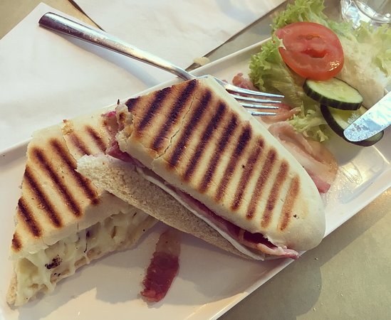 Brie & Cranberry Panini: