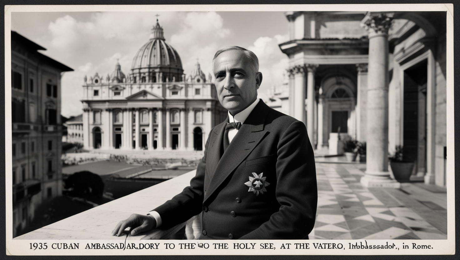 1935 Cuban Ambassador to the Holy See