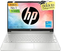 HP Laptop 15s, 12th Gen Intel Core i3-1215U, 15.6-inch (39.6 cm), FHD, 8GB DDR4, 512GB SSD, Intel UHD graphics, 720p HD ca...