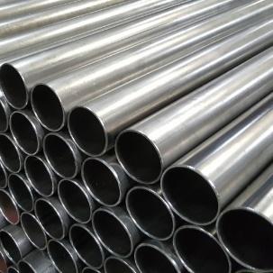 A stack of metal pipes

Description automatically generated