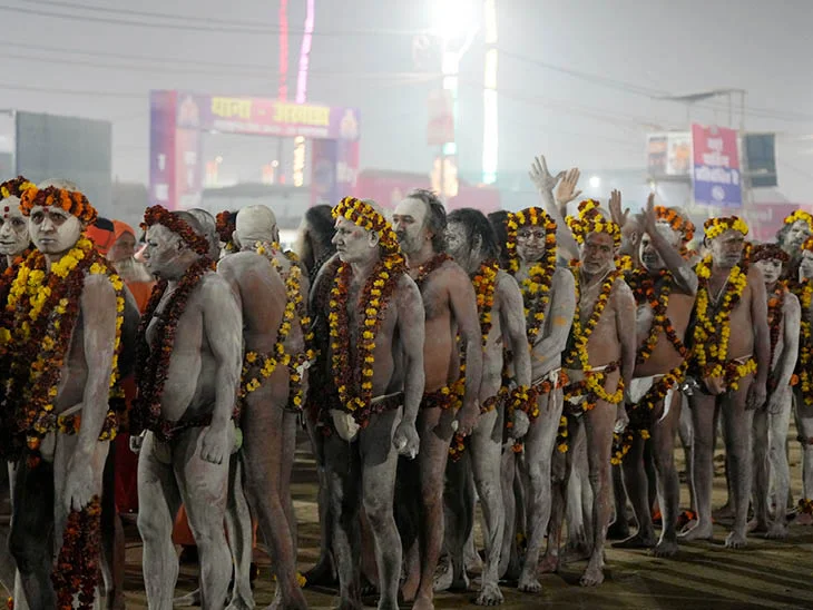 पंचायती अखाड़े के ये संत भगदड़ के बाद संगम तट तक नहीं गए।