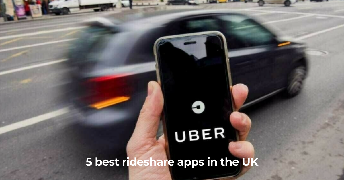 5 best rideshare apps in the UK