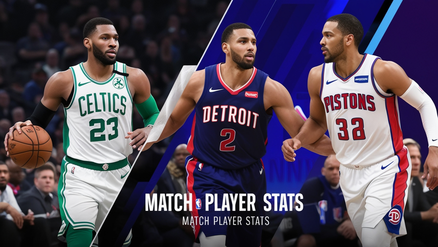 Boston Celtics vs Detroit Pistons Match Player Stats