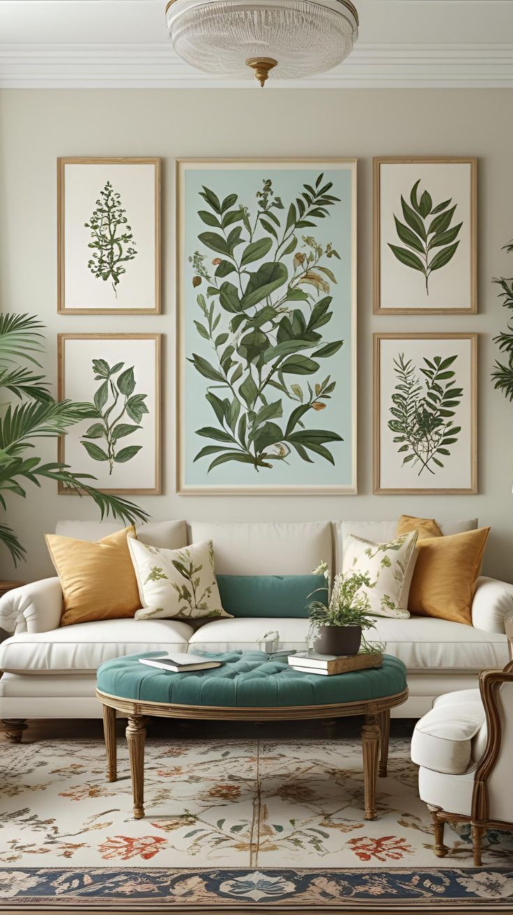 Botanical-Inspired Wall Art