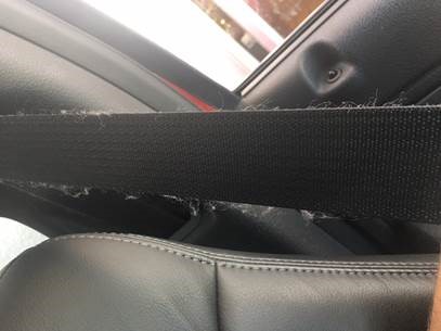 Fixing Issues with a Seat Belt Frayed With MyAirbags