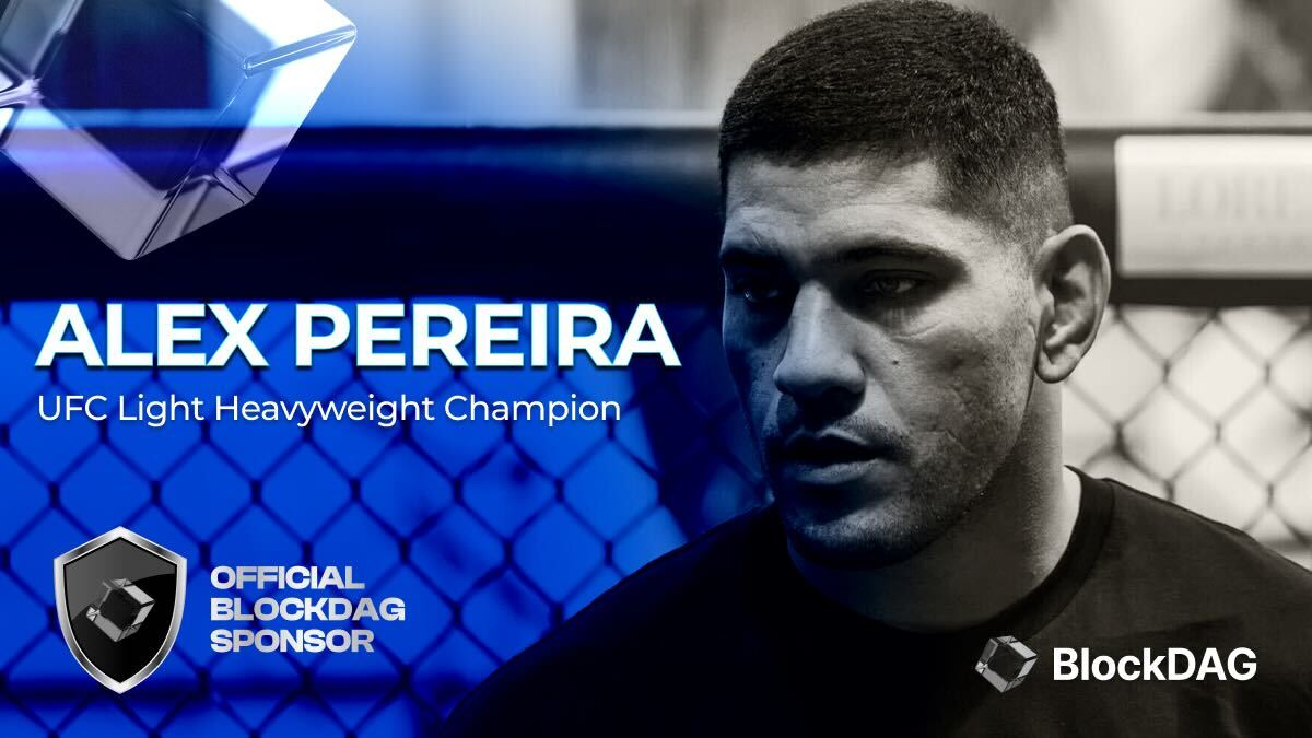 Alex Pereira, UFC’s Top Fighter, Partners with BlockDAG as Ambassador; Presale Targets $100 Million Amidst XLM & OKB Projections