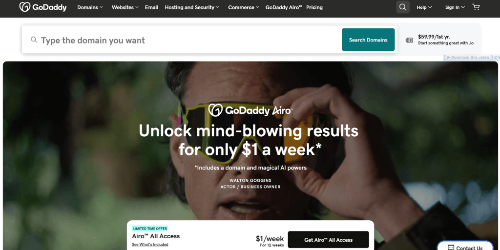 godaddy domain
