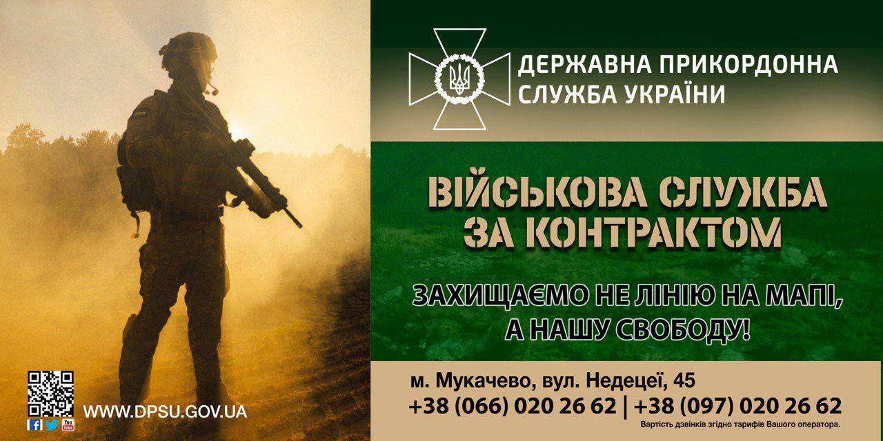Алгоритм оформлення на військову службу за контрактом військовозобов’язаних та цивільної молоді до 27 прикордонного загону