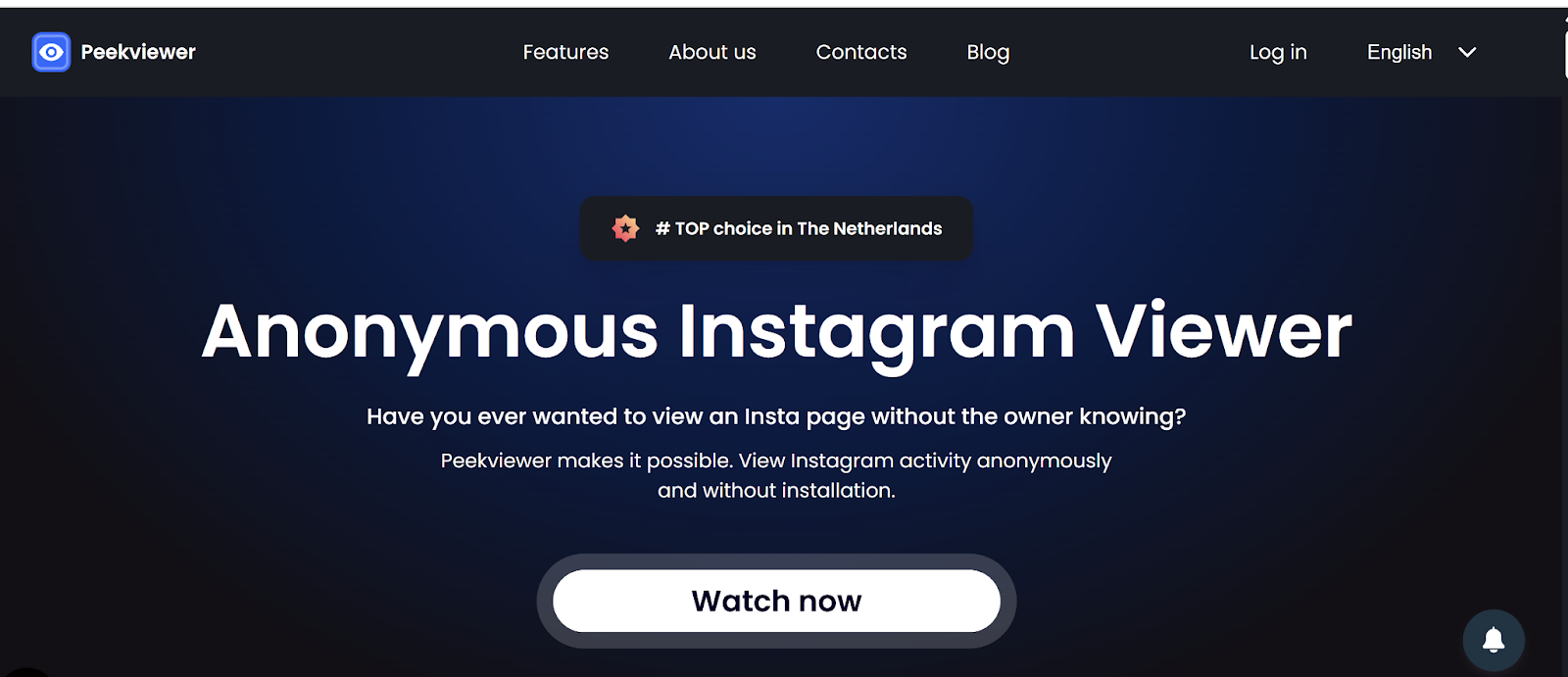 main page Peekviewer