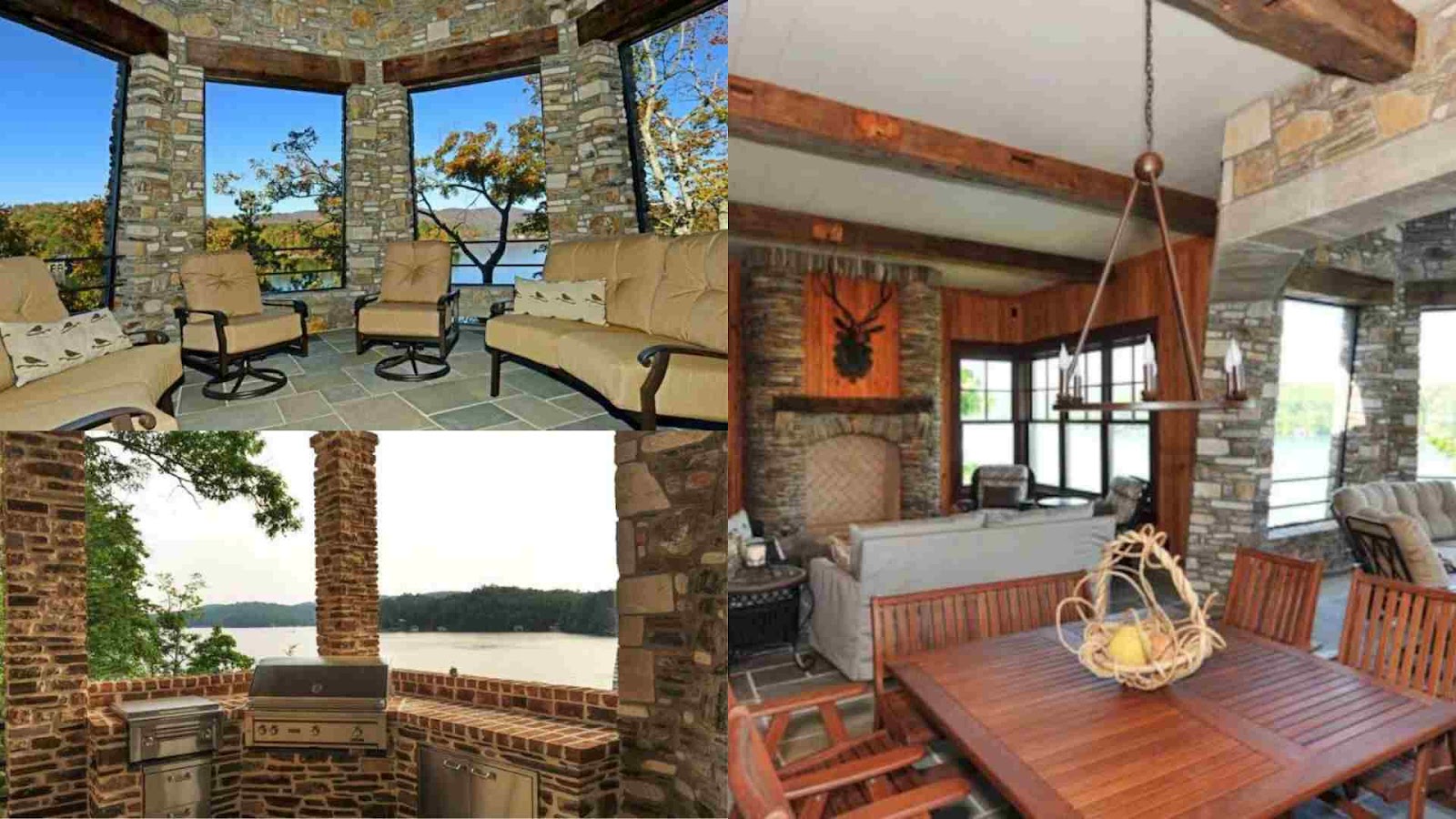 Nick Saban House Outdoor Living Space