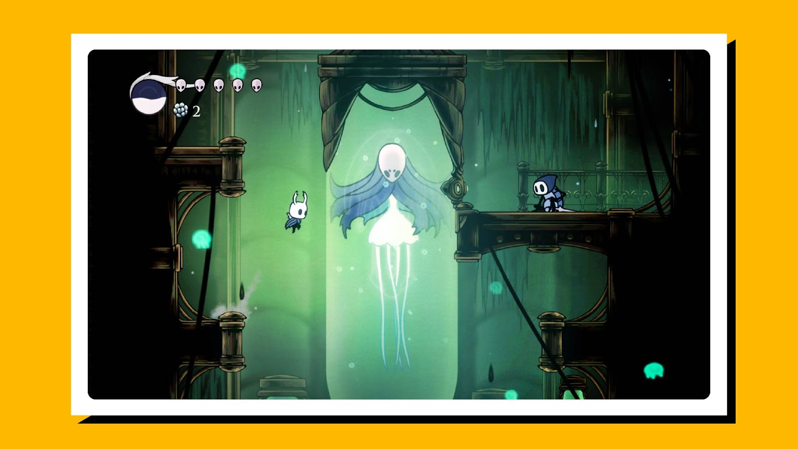 Gameplay screenshot from Hollow Knight