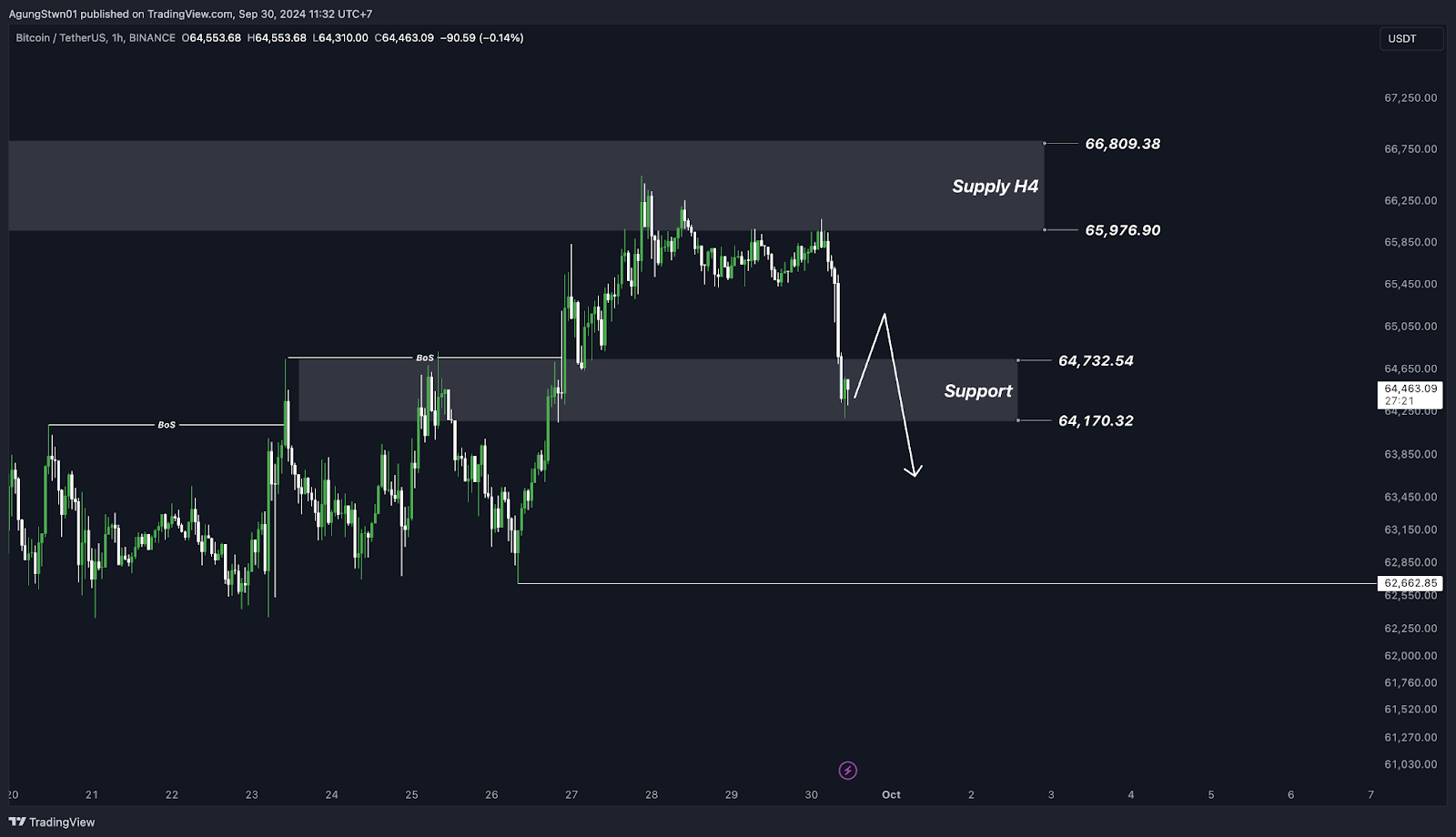 Weekly Bitcoin Outlook (30 September 2024)