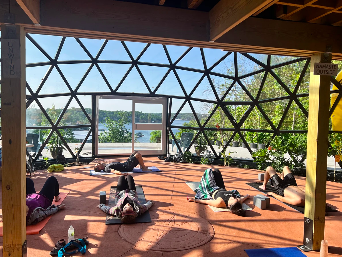 yoga domes