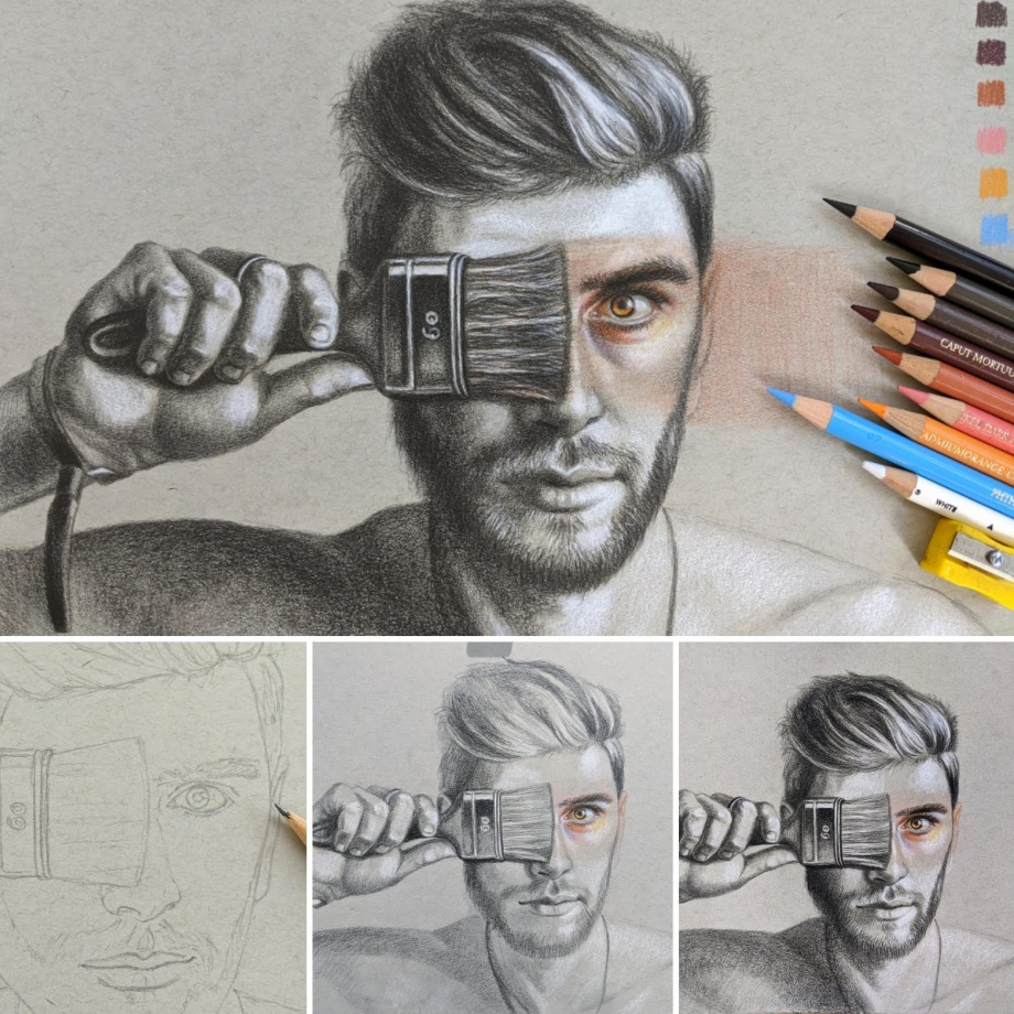 How to Colorize Pencil Drawings and Sketches