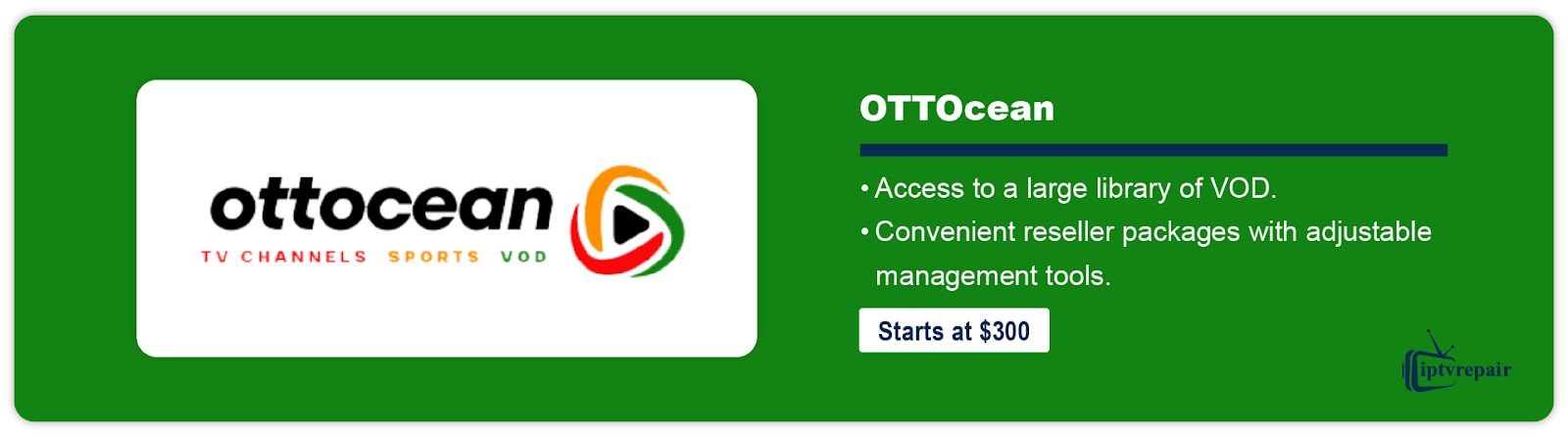 OTTOcean Reseller Panel