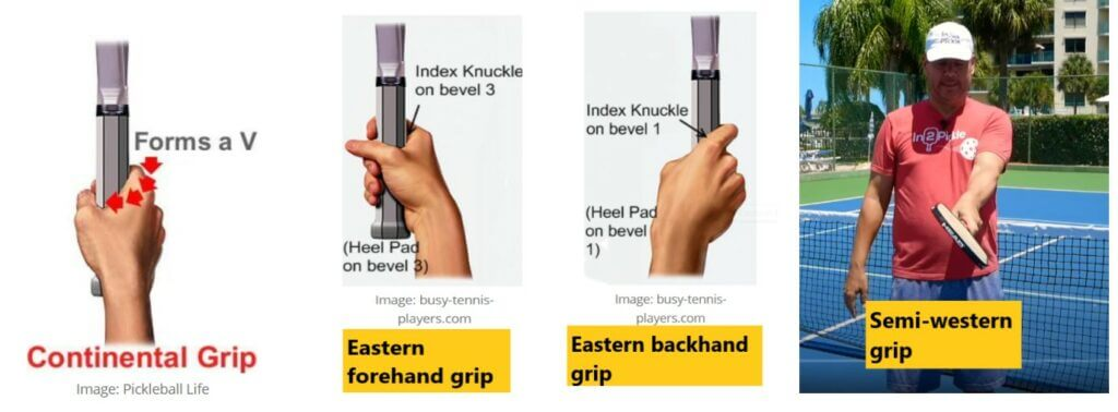 Grip Backhand Pickleball