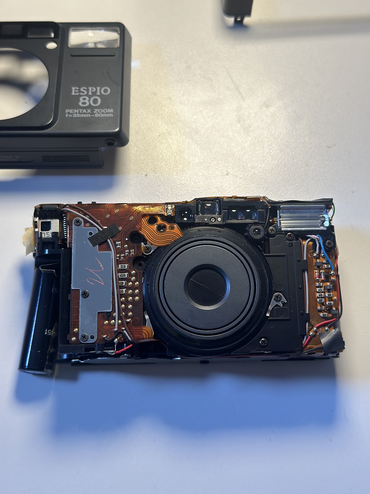Pentax Espio 80 breakdown – Making Studio Pentax Espio 80 breakdown – Making Studio