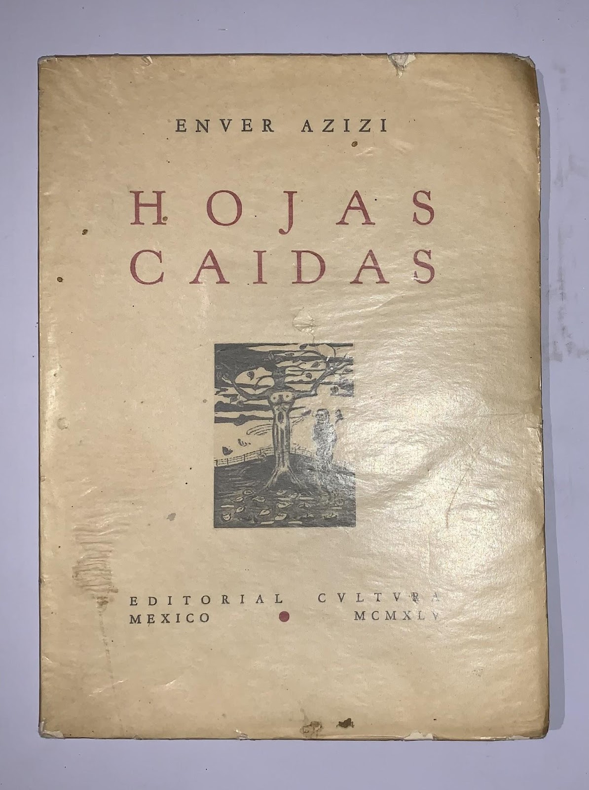 Portada de Hojas caídas de 1945