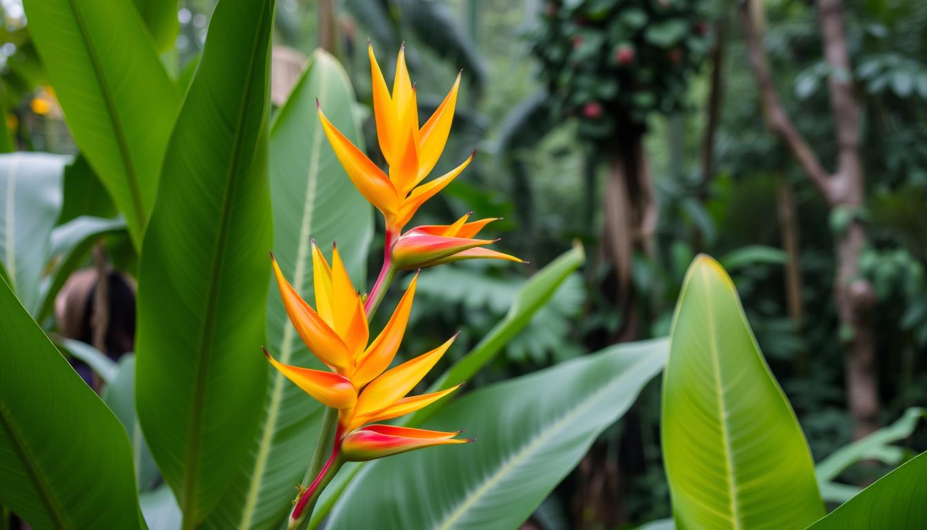 Helicônia-papagaio Heliconia psittacorum