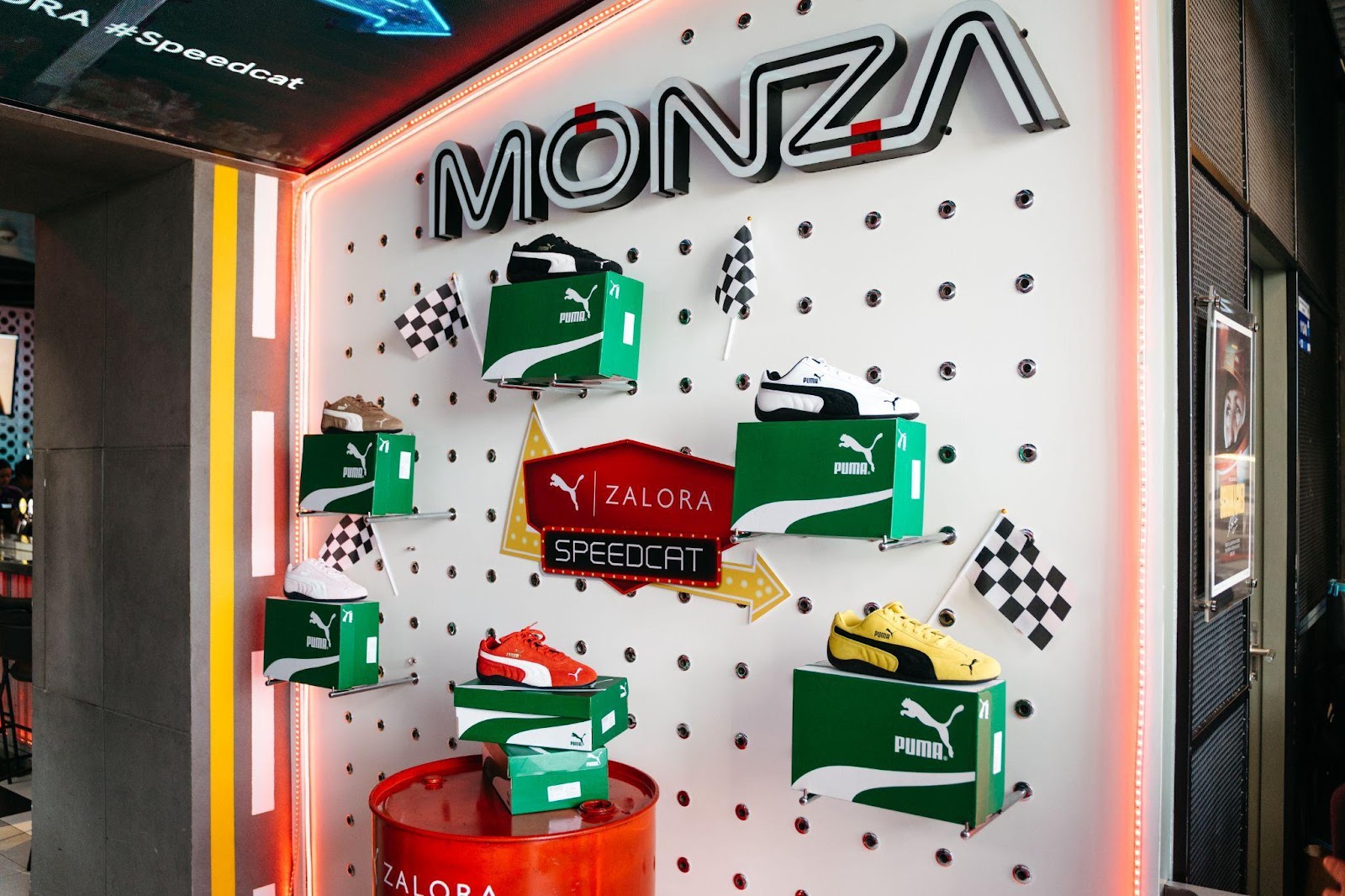 PUMA Brings Motorsport Heritage to Monza Barcade for ZALORA Release of PUMA Speedcat OG