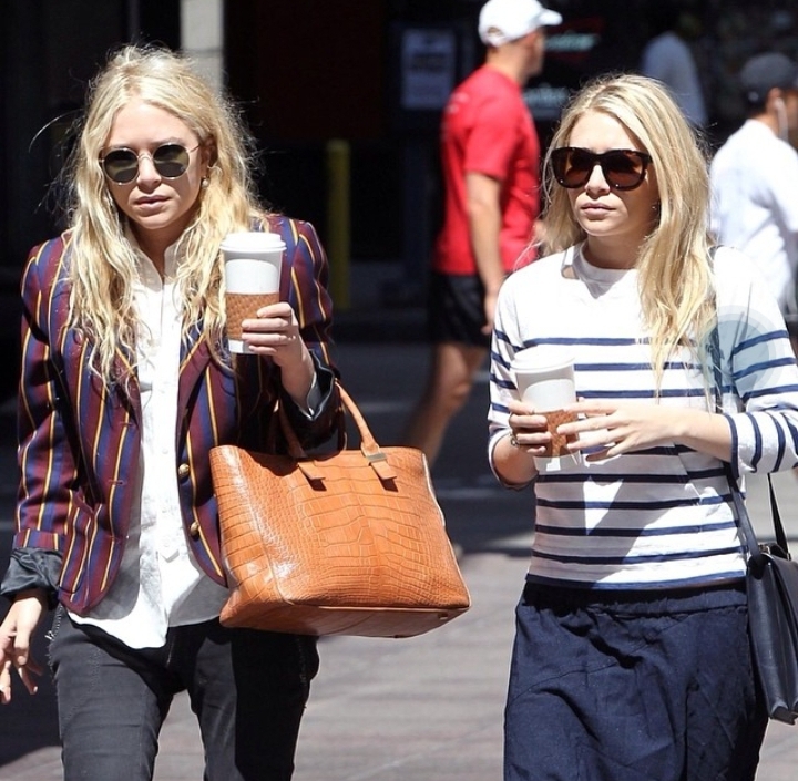 Mary-Kate and Ashley, the Olsen twins