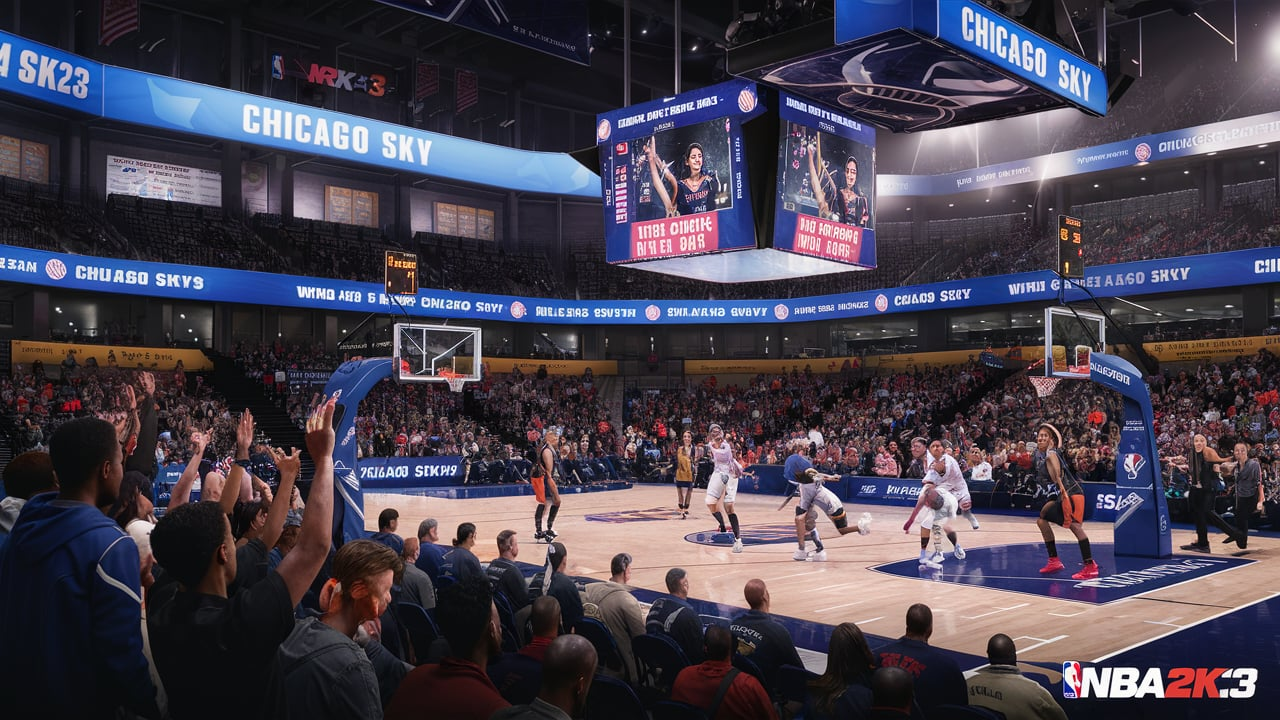 NBA 2K23 Chicago Sky Arena